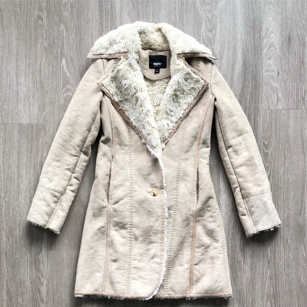 Tan faux fur suede fur lined cost